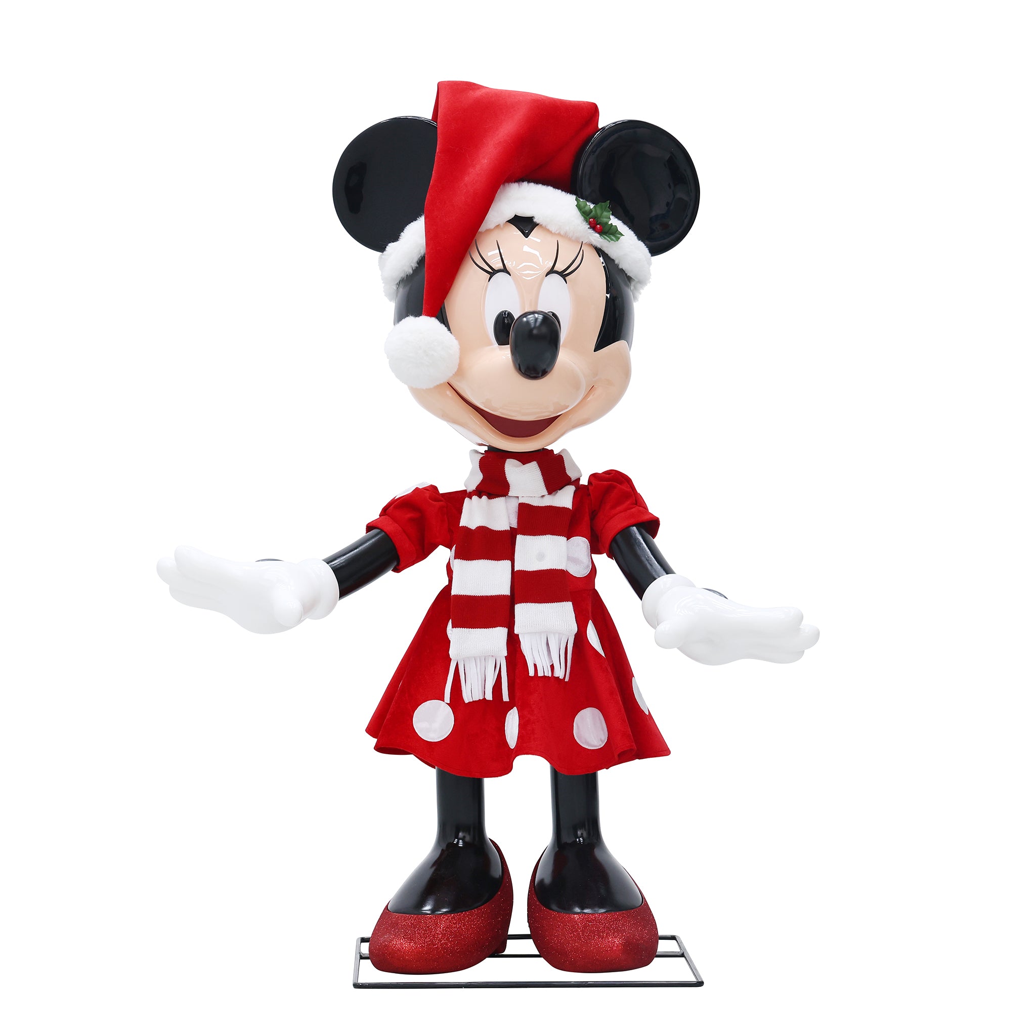 4 ft. Animated Holiday Minnie Mouse – SVI Service