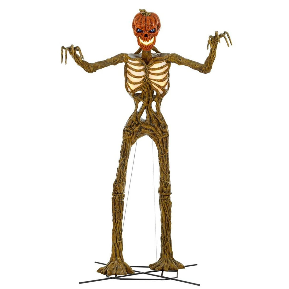 12' Inferno Pumpkin Skeleton