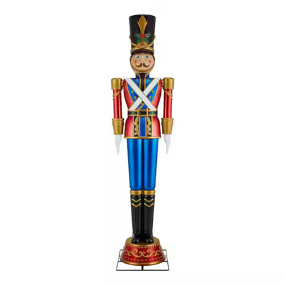 8 ft. Giant-Sized Animated LED Toy Soldier