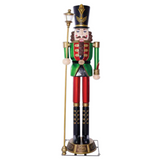 8' Nutcracker with Lantern