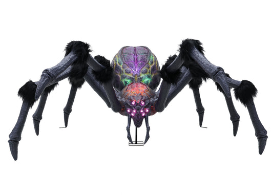 9.5 ft. Giant-Sized LED Arachnophobia Spider