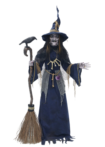 7.5 ft. Animated Nightshade Witch with LCD Eyes
