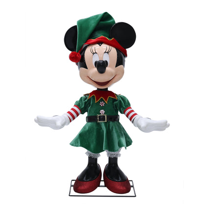 4 ft. Animated Interactive Holiday Minnie Mouse