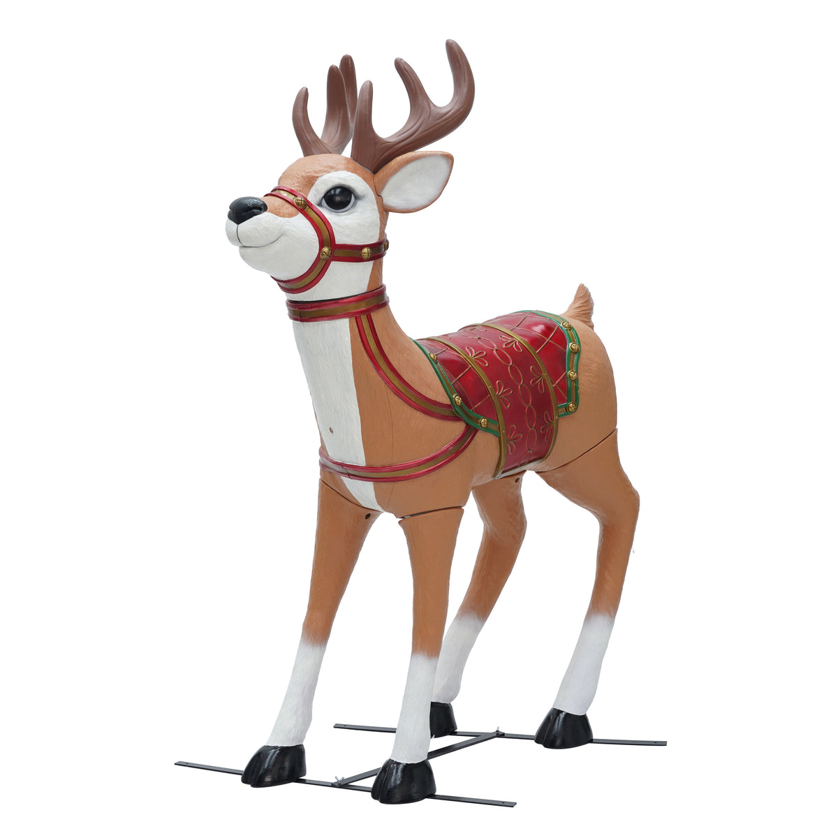 6 ft. LED Holly Jolly Reindeer