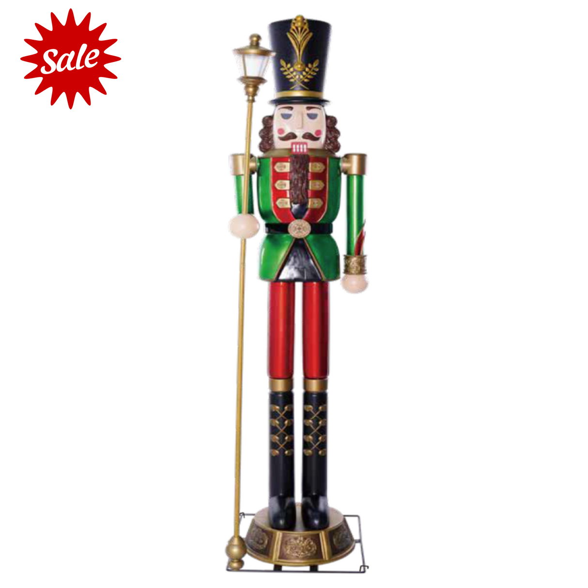 8' Nutcracker with Lantern