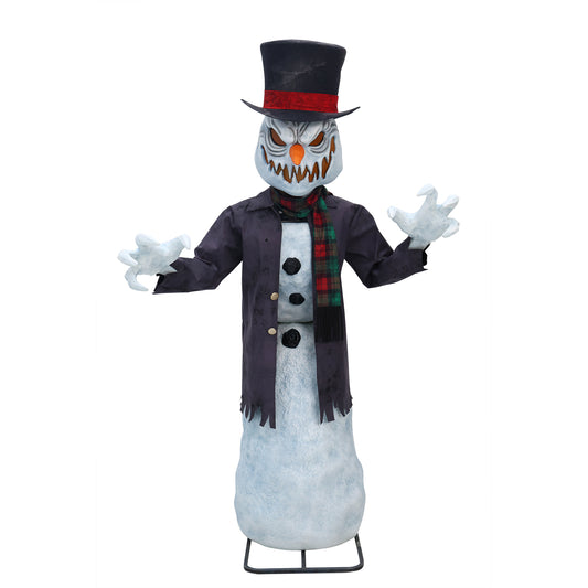 6.5 ft. Animated LED Snarling Snowman