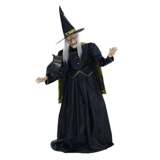 6 ft. Animated Vintage Witch