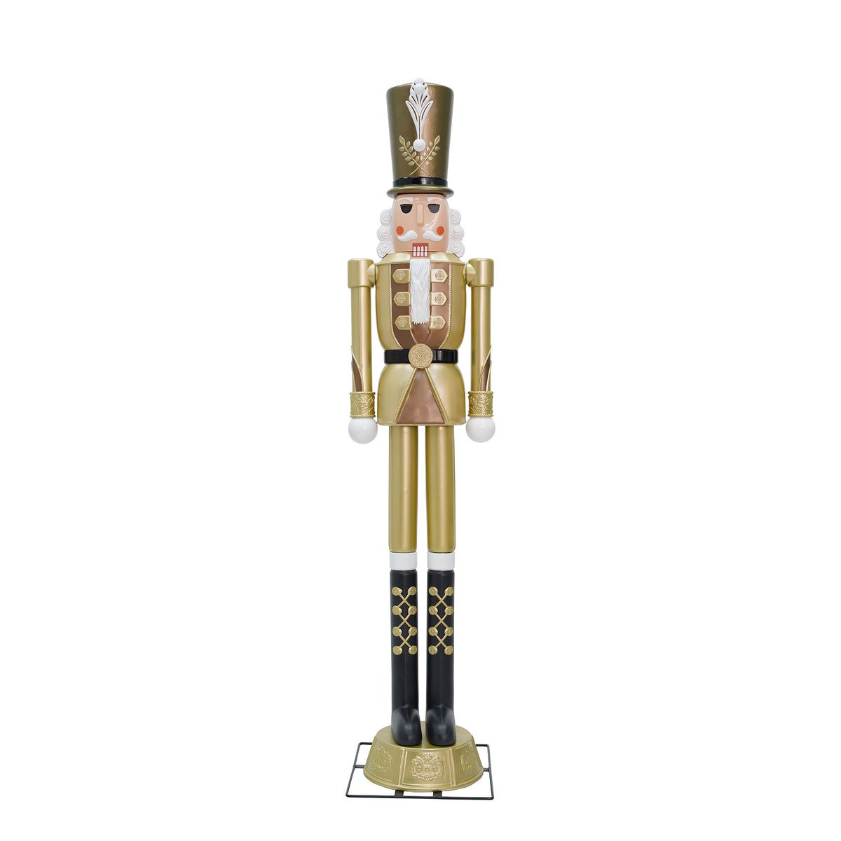 8 ft. Giant-Sized Gold Nutcracker