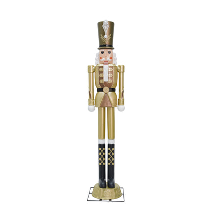 8 ft. Giant-Sized Gold Nutcracker
