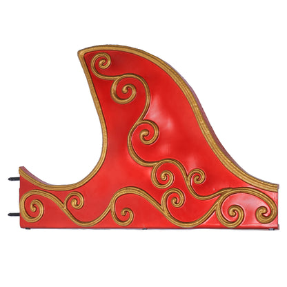8 ft. Long Giant-Sized LED Santa’s Sleigh