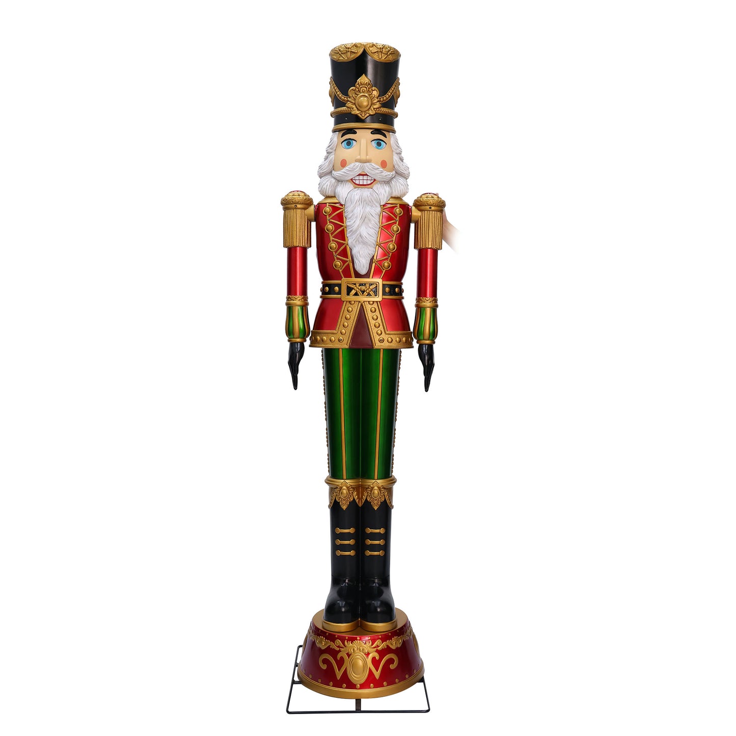 8 ft. Giant-Sized LED Nutcracker
