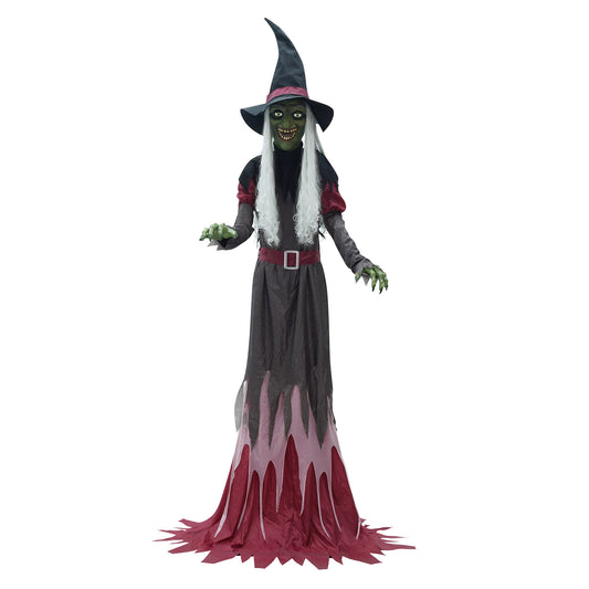 12 ft. Animated Witch