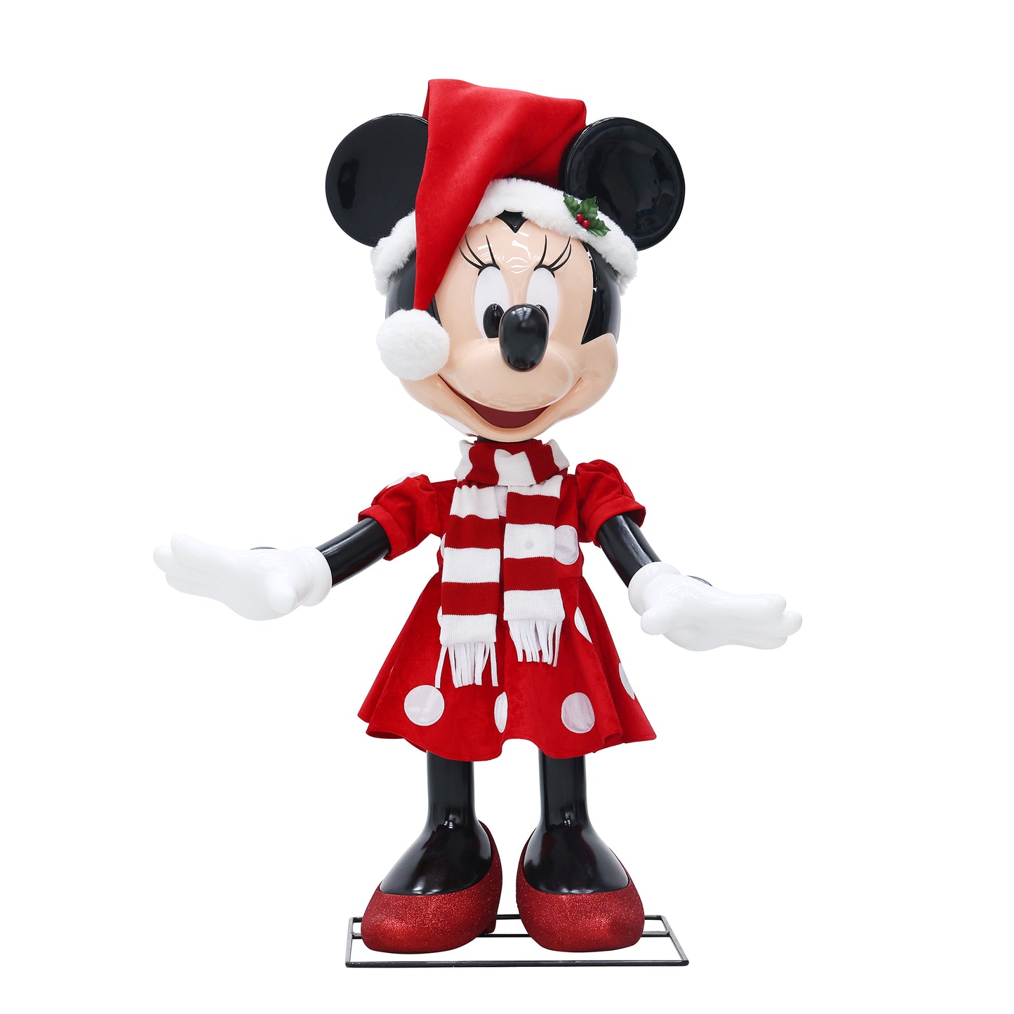 4 ft. Animated Holiday Minnie Mouse