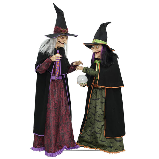 6 ft. Crystal Ball Witches