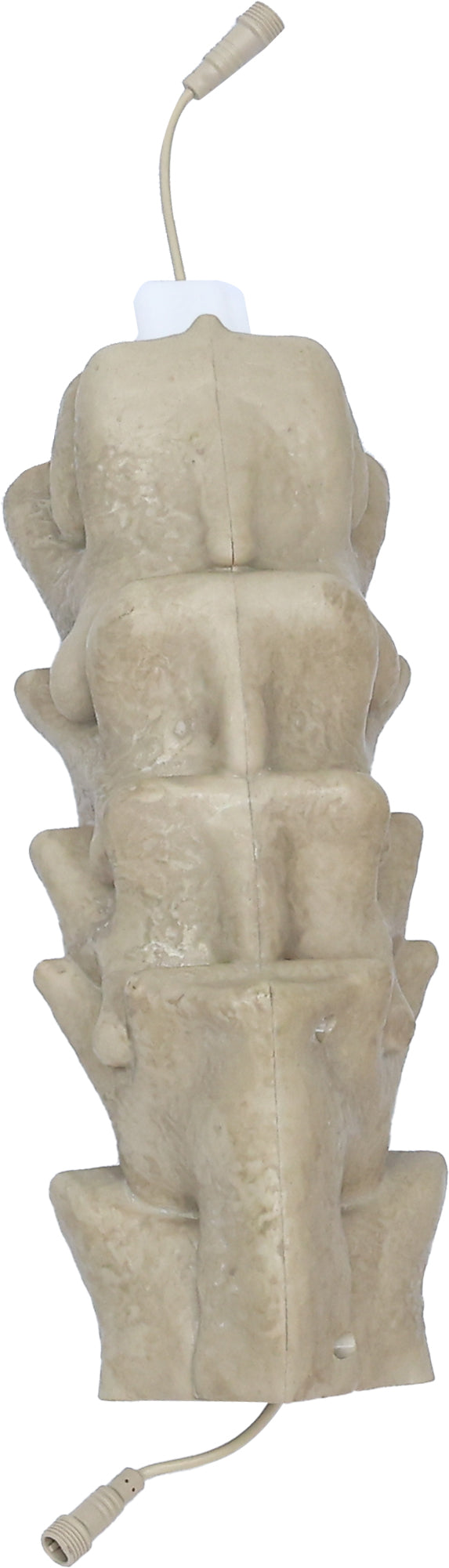 5.5 ft. Skelly's Sitting Dog with LCD Eyes